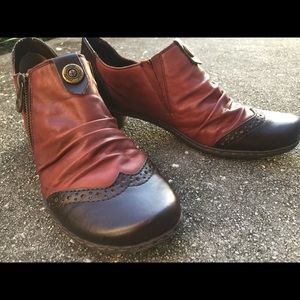 Rieker Antistress Bootie. Leather. Size EU 39.